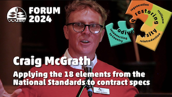 Forum presenter Craig McGrath